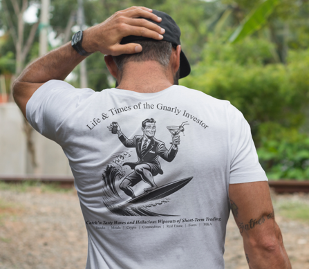"Cheers Mofo!" The Gnarly Investor T-Shirt