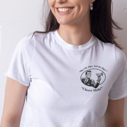 "Cheers Mofo!" The Gnarly Investor T-Shirt