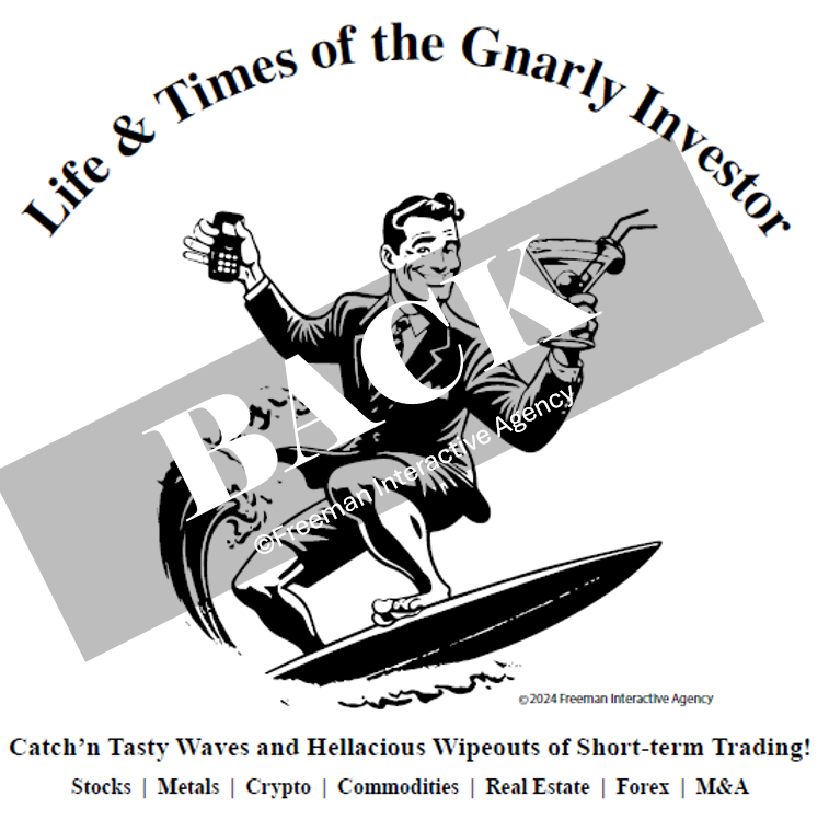 "Cheers Mofo!" The Gnarly Investor T-Shirt